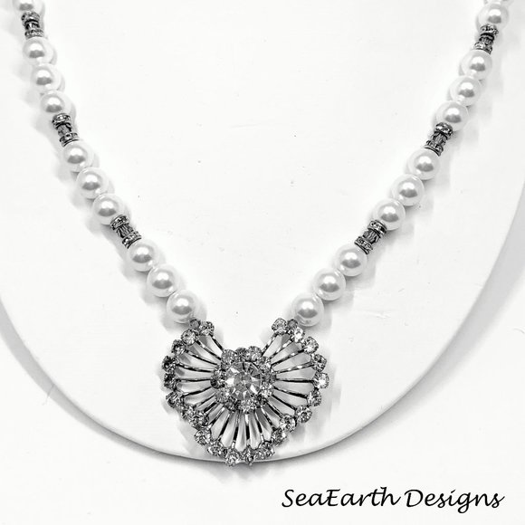 SeaEarth Designs Jewelry - Diamond Girl Necklace